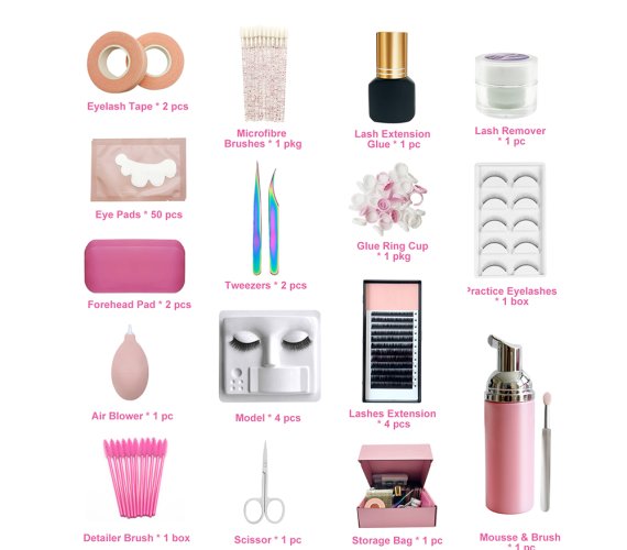 Lash Extension Training Kit Set 2