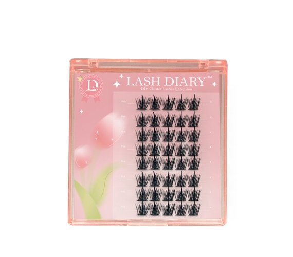 Cluster Lashes Plastic Box