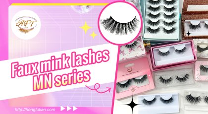 Best quality volume strip lashes with soft band wholesale private label