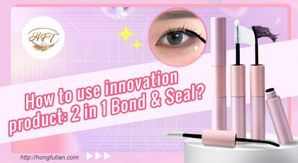 Wholesale lash bond and seal 2 in 1 cluster lashes glue