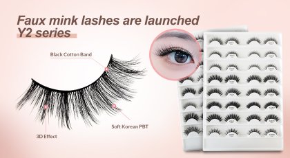 Faux mink lashes manufacturer, wholesale lashes suppliers